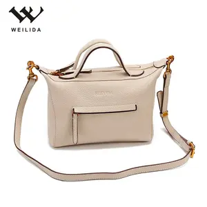 Fabricantes Moda PU Mujeres Bolso de mano Bolsos de mujer Sarga Cremallera en moda China para mujeres Solo Algodón personalizado