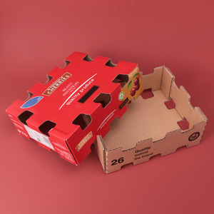 Caja <span class=keywords><strong>de</strong></span> Cartón Corrugado Impresa Personalizada <span class=keywords><strong>para</strong></span> Empaque <span class=keywords><strong>de</strong></span> Frutas, <span class=keywords><strong>Cajas</strong></span> <span class=keywords><strong>de</strong></span> Envío <span class=keywords><strong>para</strong></span> Cerezas Frescas, Kiwi, Arándanos y Maíz - Product Image 4