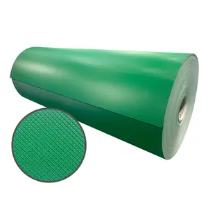 MINSEN Hochwertiger PVC-Förderband-Großhandels preis mit grünem Rautenmuster