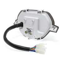Panel Instrumen LCD Motor Harga Pabrik Terlaris dengan Odometer dan Pengukur Bahan Bakar Cocok untuk Honda Wave C100 CD100