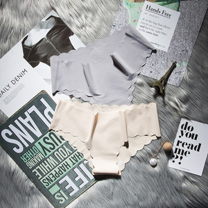 Venta caliente nueva moda sedoso suave secado rápido ropa interior diaria para adultos de tiro bajo de punto <span class=keywords><strong>sin</strong></span> rastro - Product Image 2