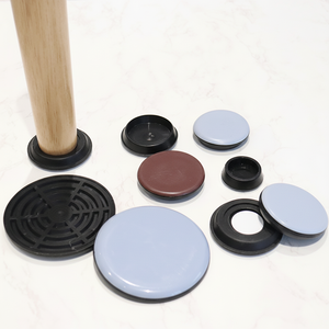 Patins de <span class=keywords><strong>chaise</strong></span> auto-adhésifs en <span class=keywords><strong>feutre</strong></span> pour sols en bois dur, conception contractée, à fixer aux meubles - Product Image 1