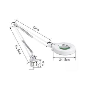 Lupa de Escritorio con Luz LED, Cuello de Cisne Flexible, Manos Libres, Lupa para Lectura, Soldadura, Reparación, Manualidades, Onestopelectronic - Product Image 2