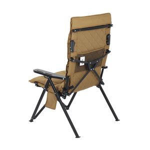 Chaise pliante de camping et de plage inclinable avec coussin, en aluminium léger, du fabricant de mobilier d'extérieur – Offre spéciale - Product Image 2