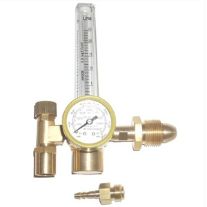วาล์วลดแรงดัน CO2 แบบทองแดงทั้งตัว 220V รุ่นเอเชียตะวันออกเฉียงใต้ อินเดีย พร้อมมิเตอร์วัดการไหล สำหรับส่งออก - Product Image 4