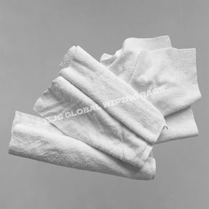 Paños de Limpieza Blancos de Algodón Puro, Paños de Limpieza Profesionales Blancos para Taller, Resistentes, para Limpieza Industrial - Product Image 1