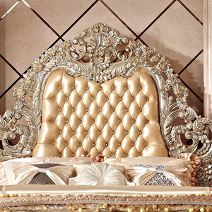 RIKKASI in legno palazzo stile Extra-large <span class=keywords><strong>letto</strong></span>-camera da <span class=keywords><strong>letto</strong></span> reale mobili-lussuoso classico antico <span class=keywords><strong>letto</strong></span> <span class=keywords><strong>matrimoniale</strong></span> in legno - Product Image 5