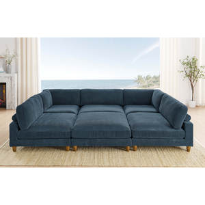 Canapés modernes <span class=keywords><strong>de</strong></span> design <span class=keywords><strong>de</strong></span> luxe, ensemble <span class=keywords><strong>de</strong></span> canapés en velours et tissu chenille, système <span class=keywords><strong>de</strong></span> galets et <span class=keywords><strong>de</strong></span> <span class=keywords><strong>gravats</strong></span>, canapé à sections modulables - Product Image 6