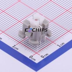 TM-006-D1-02 Tactile Switch Through hole Component (THT) Switch Single Pole Single Throw Rectangle Button 2.6N 11mm - Product Image 1