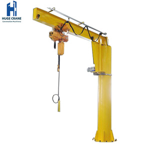 Miễn phí đứng di động JIB Crane 1 tấn 2 tấn 3 tấn 5 tấn cho hội thảo sử dụng thép xây dựng dễ dàng cài đặt JIB Crane - Product Image 1