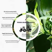 Huile Essentielle de Vanille Biologique Supercritique au CO2 en Vrac, Odeur Sucrée pour l'Aromathérapie et les Soins de la Peau, Huiles de Vanille Planifolia 100% Naturelles