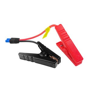 Câble de démarrage pour voiture avec <span class=keywords><strong>pince</strong></span> crocodile vers EC5, câble de démarrage d'urgence pour voiture, <span class=keywords><strong>pince</strong></span> de puissance, câble en silicone 10 AWG pour empêcher le chargeur inverse - Product Image 1