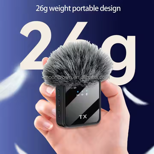 Microphone Lavalier Sans Fil 3-en-1 Nouveauté 2025 à Vente Chaude pour Enregistrement Vidéo de Vlog sur Téléphone Portable et Caméra <span class=keywords><strong>YouTube</strong></span> - Product Image 3