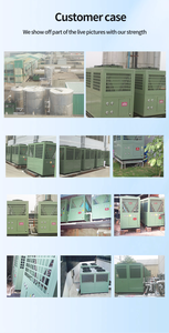 เครื่องทำน้ำร้อนแบบปั๊มความร้อนอากาศสู่น้ำเชิงพาณิชย์ 45 กิโลวัตต์ R32 EVI สำหรับโรงงาน รีสอร์ท และอพาร์ตเมนต์คอมเพล็กซ์ - Product Image 6