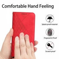 Étui de téléphone portable en cuir PU de luxe avec porte-cartes et support pour Realme C53 C55 9i 11 Pro Reno 10 Pro