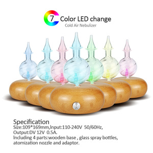 เครย์โบเครื่องกระจายกลิ่นหอมฐานไม้ 0.5 ลิตรเครื่องเพิ่มความชื้นแบบหมอกสำหรับโฮมออฟฟิศโรงแรม KTV เครื่องกระจายน้ำมันหอมระเหยพร้อมตัวจับเวลา - Product Image 4