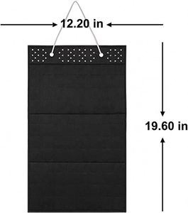Organisateur mural en feutre pour broches et épingles en émail, sac de rangement pour collection pour femmes - Product Image 3