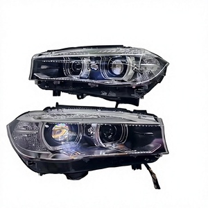 ไฟหน้า LED ซีนอนสำหรับ BMW X5 X5M X6 F15 F85 รุ่นขายดี สำหรับตลาดอเมริกา ระบบไฟส่องสว่างรถยนต์ ใช้แทน/ซ่อมแซม - Product Image 1