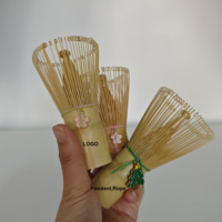 Agitateur japonais traditionnel Chasen Matcha Accessoires Matcha Fouet en bambou Ensemble de fouets Matcha