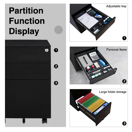 Mobile Filing Cabinet With Drawers Steel Metal File Drawer Cabinet Storage Metal Pedestal Cupboard With Drawers