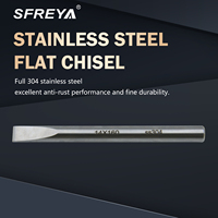 Ciseaux plats en acier inoxydable 304 de qualité industrielle SFREYA OEM ODM