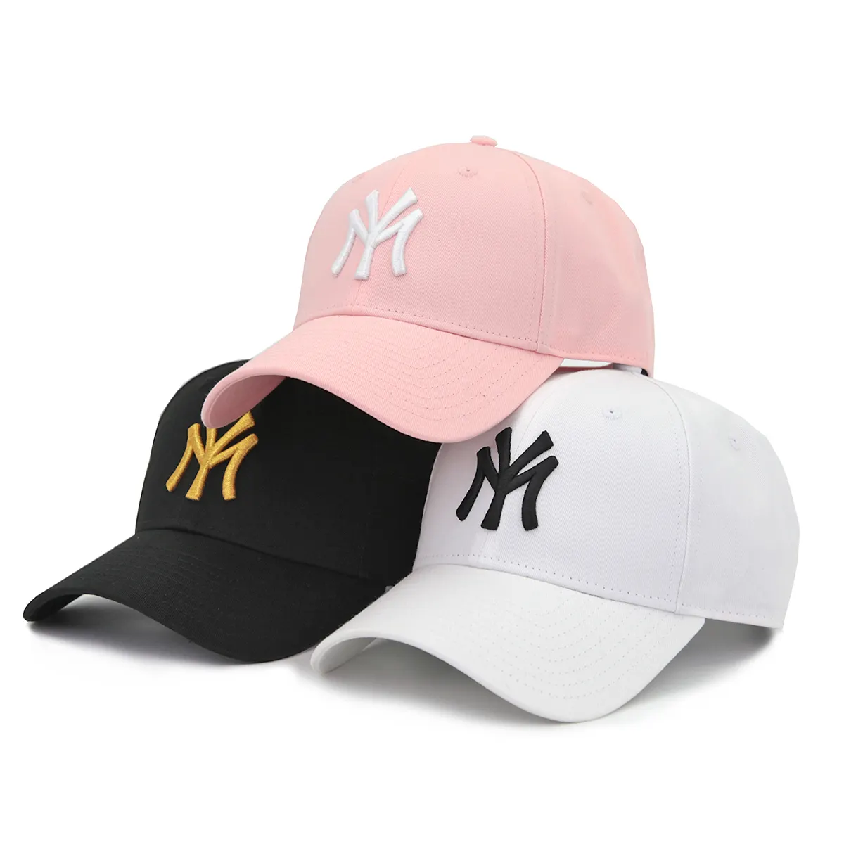 Wholesale brand quality new fashion era unisex baseball cap hat Outdoor Luxury hat with 3d letter embroidery logo