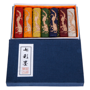 SINOART 5/7 couleurs ensemble <span class=keywords><strong>de</strong></span> bâtons d'<span class=keywords><strong>encre</strong></span> pigmentée ensemble <span class=keywords><strong>de</strong></span> blocs d'<span class=keywords><strong>encre</strong></span> <span class=keywords><strong>de</strong></span> <span class=keywords><strong>couleur</strong></span> pour la peinture à l'<span class=keywords><strong>encre</strong></span> <span class=keywords><strong>de</strong></span> calligraphie japonaise chinoise - Product Image 2
