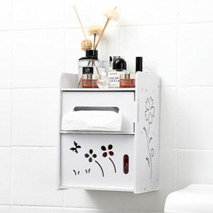 Portarotolo da Parete in PVC, Scatola Porta Carta Igienica - Product Image 2