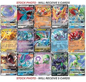 Lot de 5 cartes ultra-rares - Édition <span class=keywords><strong>GX</strong></span> EX - Assortiment varié sans doubles - Papier 55x85mm - Plus de 14 ans - Product Image 2