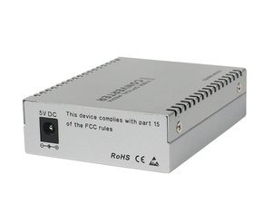 Convertidor de Medios de Fibra Óptica SC de 1 Puerto RJ45 10/100/1000M + 1 Puerto Uplink 1000M con Certificación CCC, CE, FCC, RoHS - Product Image 3