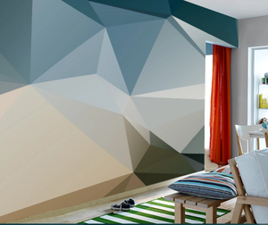 Moderne einfache kreative geometrische Diamant drei dimensionale Design Hintergrund Tapete - Product Image 6
