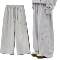 Personnalisé de haute qualité pour hommes logo brodé streetwear pantalons de survêtement hommes surdimensionné sport jogger pantalons de survêtement vêtements de sport pour hommes