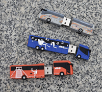 Clé USB promotionnelle OEM en forme de train, avec logo personnalisé, vente en gros, clé USB créative pour cadeaux d'événements d'entreprise, 8 Go
