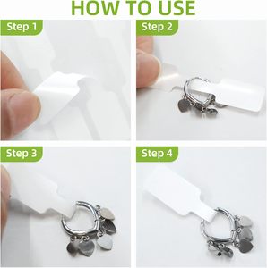 Etichette di gioielli personalizzati prezzo <span class=keywords><strong>adesivi</strong></span> ampiamente uso <span class=keywords><strong>per</strong></span> collane bracciali orecchini anelli orologio occhiali - Product Image 5