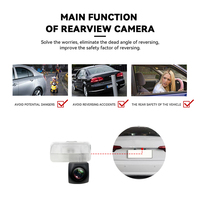 Wemaer Araç Arka Görüş Park Geri Görüş Kamerası Toyota Corolla/Levin/Yaris L/Vios/Verso/Camry/Highlander için Araç Kameraları