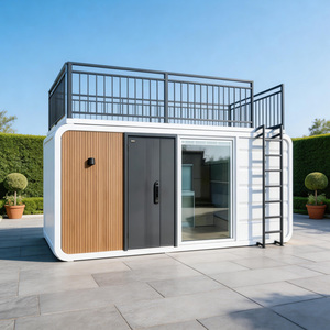 Cabines de bureau préfabriquées en gros pour entrepôts, à deux étages, avec balcons, respirantes, pour usage extérieur - Product Image 6