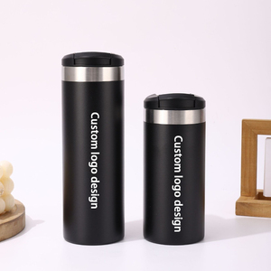 Mug de voyage isotherme en acier inoxydable, 12 oz et 17 oz, personnalisable avec logo. - Product Image 2