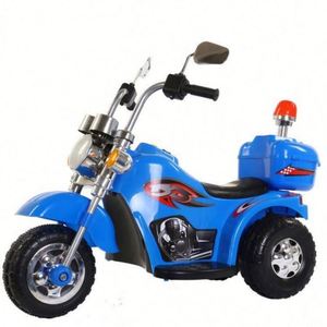 Kids Electric Harley-Style Motorcycle Bench Ride-On Toy Stainless Steel 3-Wheel Lightweight Durable Rechargeable Boys Off-Road - Product Image 5