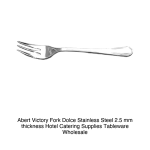 Fourchette à dessert Abert Victory en acier inoxydable 18/10, épaisseur 2,5 mm - Product Image 2