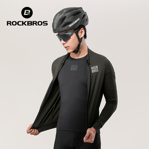 <span class=keywords><strong>Maglia</strong></span> Termica da <span class=keywords><strong>Ciclismo</strong></span> ROCKBROS, Maglietta a Maniche Lunghe, Intimo Sportivo Caldo, Leggero e Traspirante per Uomo - Product Image 6