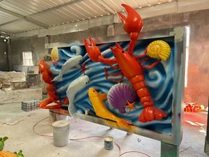 <span class=keywords><strong>Prix</strong></span> usine personnalisé Bouquet géant Sculpture décorations d'œuvres d'art en résine pour les espaces d'art publics - Product Image 4