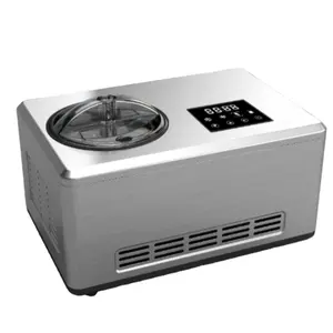 Tự động không có pre-đóng Băng Ice Cream Maker với máy nén 2 trong 1 sữa chua máy