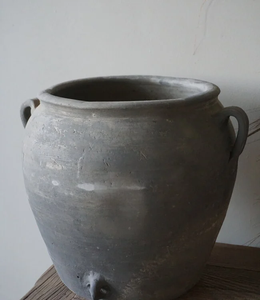 Pot de fleurs décoratif en terre cuite, pot en argile naturelle non vernie pour une utilisation en intérieur et en extérieur, idéal pour les fleurs, les herbes et les succulentes - Product Image 3