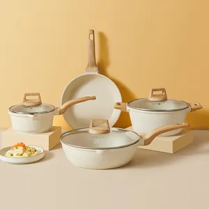 User-Friendly and Easy to Maintain masterclass premium cookware wooden  handle 