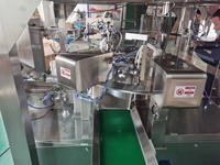 Automatische roterende multihead weegschaal voor voorgevormde zakken, vacuüm, stikstof, gedroogd fruit, noten, koffie, ziplock staande zak verpakkingsmachine