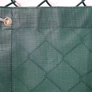 2X12m haute durabilité PVC enduit <span class=keywords><strong>coupe</strong></span>-<span class=keywords><strong>vent</strong></span> clôture de confidentialité court de <span class=keywords><strong>tennis</strong></span> <span class=keywords><strong>filet</strong></span> de pare-brise - Product Image 2