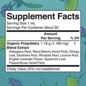 子供の集中力向上のためのオーガニックハーブブレンドサプリメント、記憶力、落ち着き、免疫の健康をサポート - Product Image 4