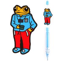 2026 Cuentas sueltas personalizadas al por mayor, de PVC blando ecológico, con diseño de personaje de Bad Bunny, para la fabricación de bolígrafos DIY