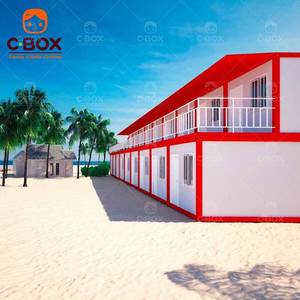Cbox – Nouvelle Maison Modulaire Préfabriquée Conteneurisée, Facile à Assembler, pour Dortoirs de Chantier, Bureaux à 2 Étages, Hôtels et Villas - Product Image 1