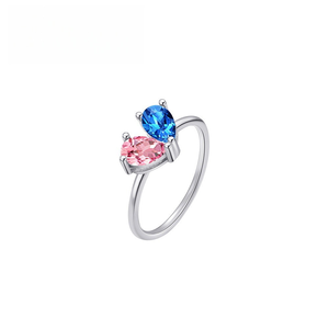 Anello Personalizzato con Pietra Portafortuna, Placcato in Oro 18K, Acciaio Inossidabile Ipoallergenico e Impermeabile, Regalo di Gioielleria per Donne - Product Image 6